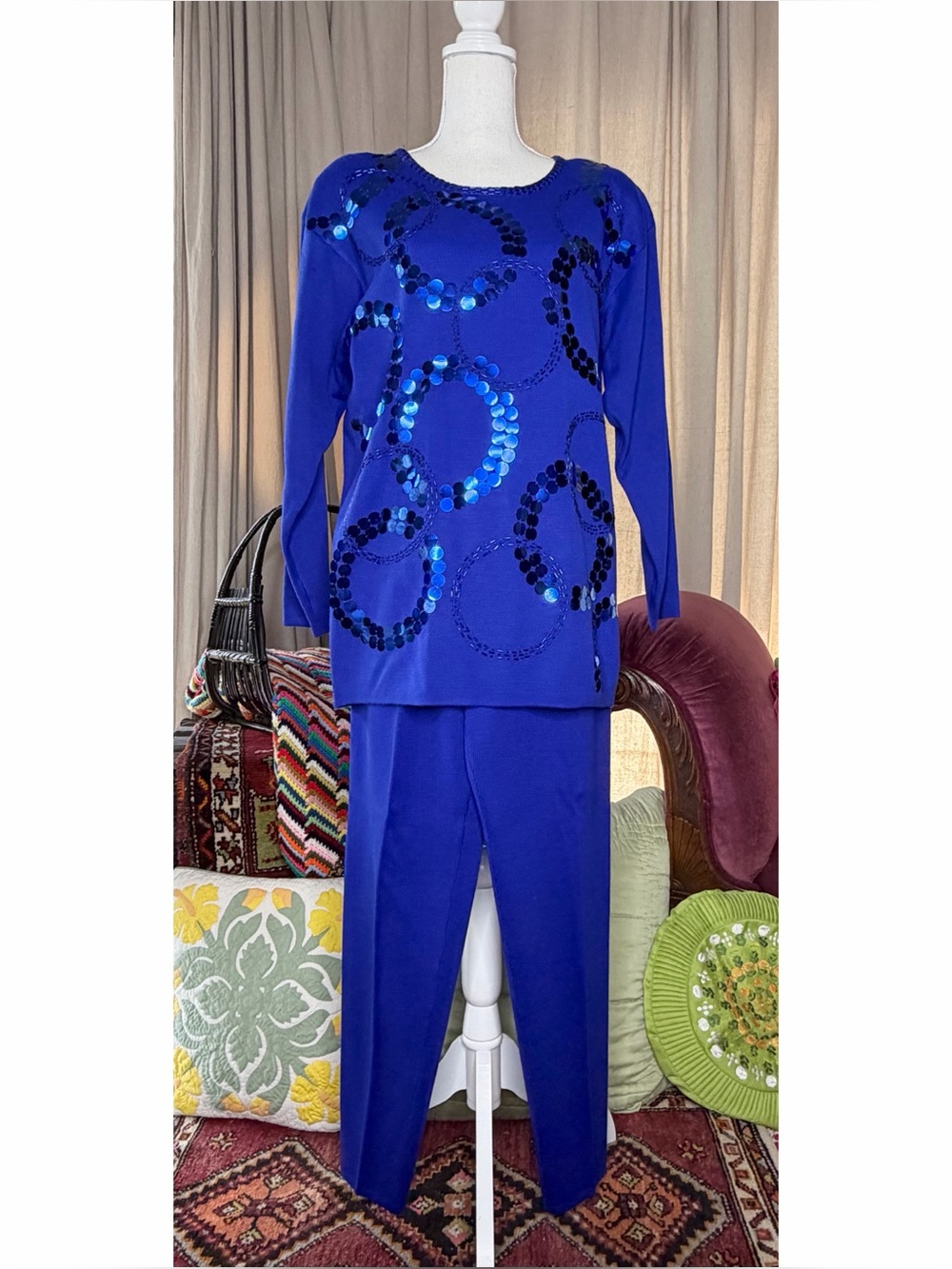 80s Sweater & Leggings Set